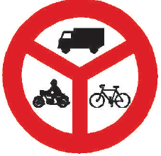 Zákaz vjezdu vyznačených vozidel