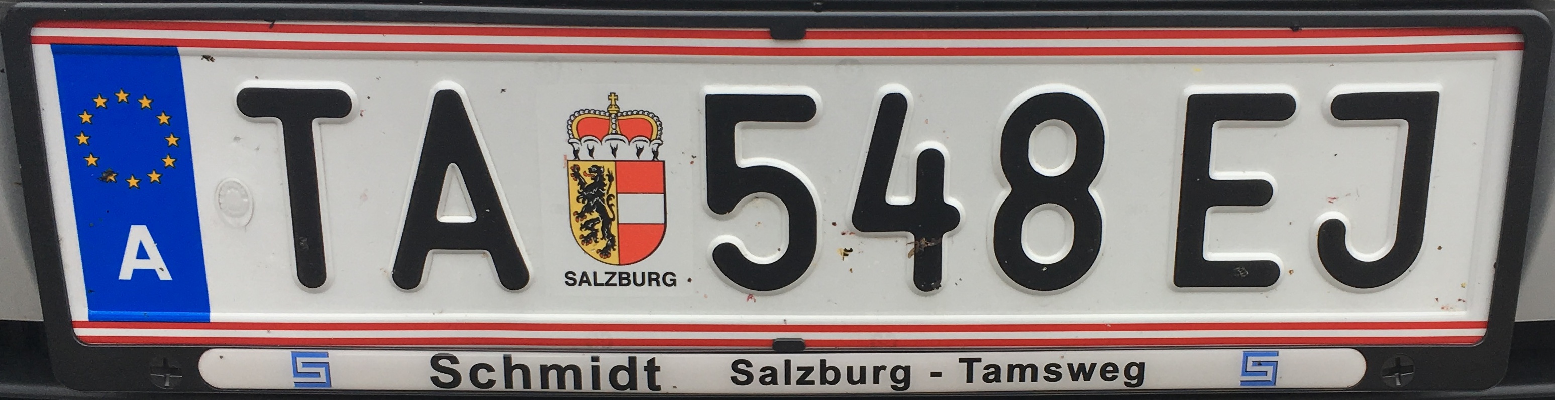 Registrační značka Rakousko - TA - Tamsweg, foto: www.podalnici.cz